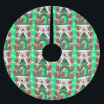Saia Para Árvore De Natal De Poliéster Christmas Tree Skirt Football Sports<br><div class="desc">Christmas and Holiday Tree Skirt</div>