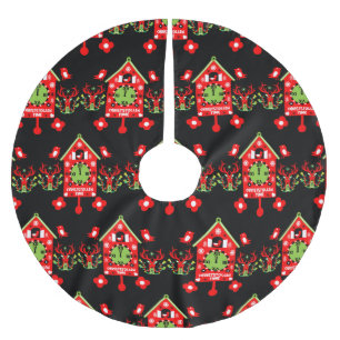 Saia Para Árvore De Natal De Poliéster Christstollen Weihnachtsstollen Stollen Xmas Apron