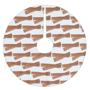 Saia Para Árvore De Natal De Poliéster CHURROS ESPANHA Fried Churro