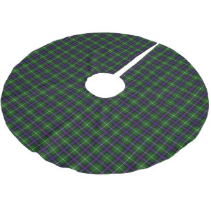 Saia Para Árvore De Natal De Poliéster Clã MacDonald do Tartan das ilhas
