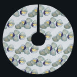 Saia Para Árvore De Natal De Poliéster Clams Seafood Clambake Beach Ocean Clam<br><div class="desc">Apenas personalize para uma divertida decoração de feriado! A saia-árvore apresenta um marcador original de conchas de moluscos. Este design também está disponível em outros produtos. Não vê o que está procurando? Precisa de ajuda para a personalização? Entre em contato com Rebecca para ter algo projetado só para você.</div>