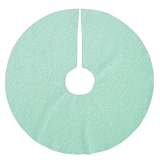 Saia Para Árvore De Natal De Poliéster Cores na moda do verde Pastel da hortelã