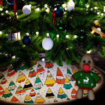 Saia Para Árvore De Natal De Poliéster Desenho do Pai Natal da Infância<br><div class="desc">Capturar a magia do Natal com a nossa Mulher Maravilha Santa Claus Desenhando a saia da árvore. Adorada com desenhos simples e carinchosos de Papai Noel em tons vermelhos, amarelos e verdes alegres, esta saia da árvore adiciona um toque lúdico às suas festividades. O esboço preto melhora o charme infantil,...</div>