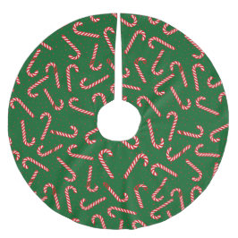Saia Para Árvore De Natal De Poliéster Design de Bengalas de Natal