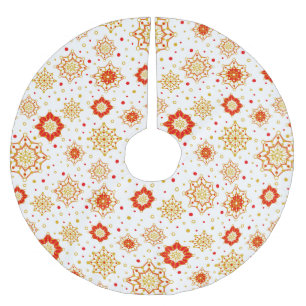 Saia Para Árvore De Natal De Poliéster Design Moderno do Século Médio Retroativo