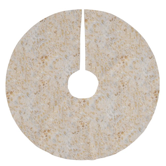 Saia Para Árvore De Natal De Poliéster Dourado Cowhide Metálico Ocidental Moderno Natal (Frente)