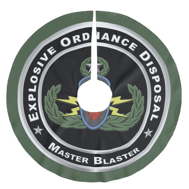 SAIA PARA ÁRVORE DE NATAL DE POLIÉSTER EOD (Frente)