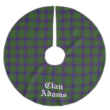 Escocês Clan Adams Tartan Personalizado