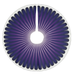Saia Para Árvore De Natal De Poliéster Estereótipo Roxo Escuro Padrão Árvore de Natal