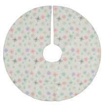 Flocos de neve desenhados manualmente Árvores de N