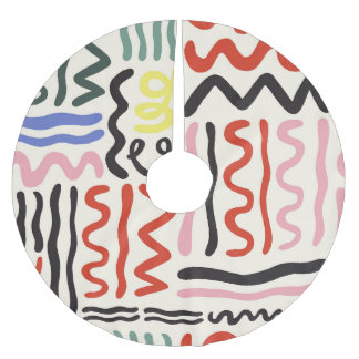 Saia Para Árvore De Natal De Poliéster Floral Shawl: Ornament Paisley Quadrado