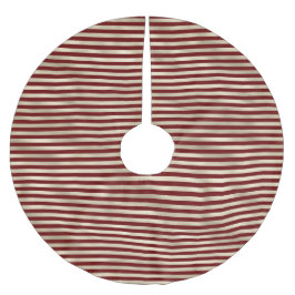 Saia Para Árvore De Natal De Poliéster Glam Dourado Feriado Vermelho Strike Natal