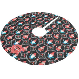 Saia Para Árvore De Natal De Poliéster Gnomo Cachorro Personalizado Poleste Bruto