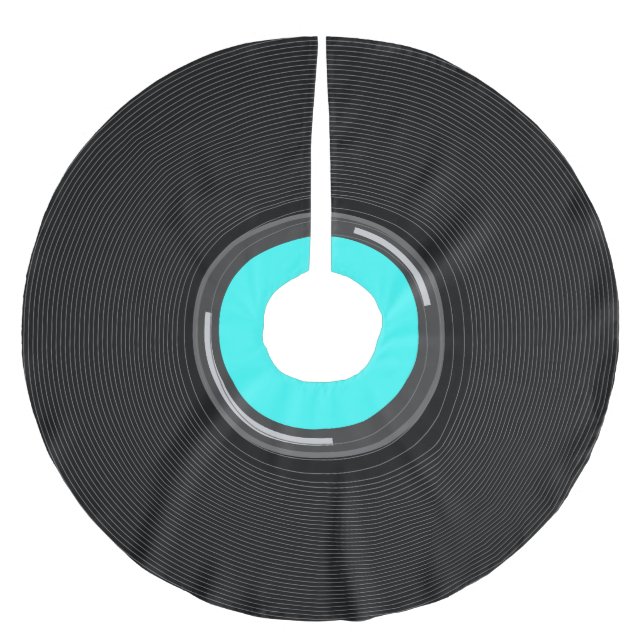 Saia Para Árvore De Natal De Poliéster Gravar álbum (Frente)