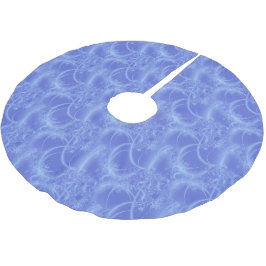 Saia Para Árvore De Natal De Poliéster Ice Fractal