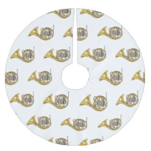 Saia Para Árvore De Natal De Poliéster Imagem de desenho animado francês