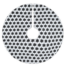 Saia Para Árvore De Natal De Poliéster Impressão de Batata de Natal