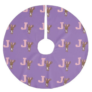 Saia Para Árvore De Natal De Poliéster J é para Jackalope
