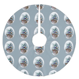 Saia Para Árvore De Natal De Poliéster Jack Russell Terrier Natal