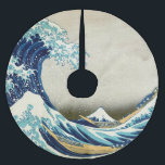 Saia Para Árvore De Natal De Poliéster Katsushika Hokusai - A onda do Excelente de Kanaga<br><div class="desc">A onda de Excelentes de Kanagawa / A onda - Katsushika Hokusai,  1829-1833</div>