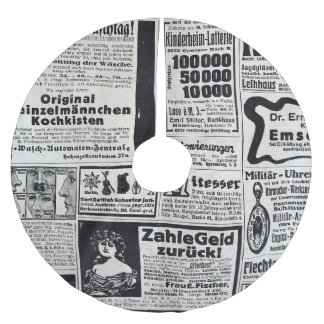 Saia Para Árvore De Natal De Poliéster Kiev histórico: Ilustração do jornal de 1917