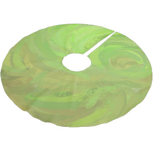 Saia Para Árvore De Natal De Poliéster Kiwi Bash