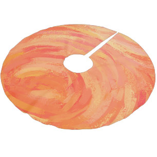 Saia Para Árvore De Natal De Poliéster Lago Fire