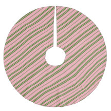 Listras de bala de canela rosa e verde