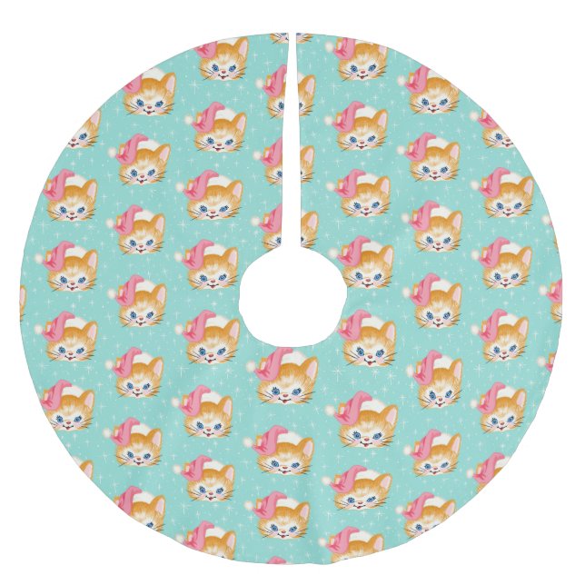 Saia Para Árvore De Natal De Poliéster Little Roo (Frente)