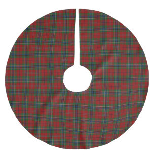 Saia Para Árvore De Natal De Poliéster Maclean Tartan Scottish Modern MacLean do Duart