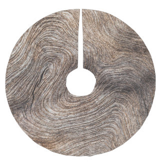 Saia Para Árvore De Natal De Poliéster Madeira velha russa, fundo texturizado