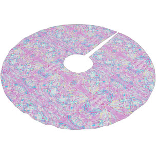 Saia Para Árvore De Natal De Poliéster Manicure 17