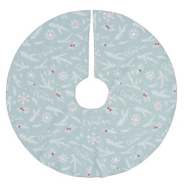 Saia Para Árvore De Natal De Poliéster Natal