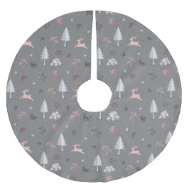 Saia Para Árvore De Natal De Poliéster Natal