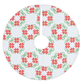 Saia Para Árvore De Natal De Poliéster Natal