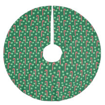 Natal da Peppermint de Cane Verde Vermelho