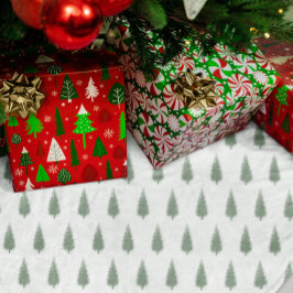 Saia Para Árvore De Natal De Poliéster Natal das Árvores da Madeira