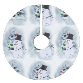 Saia Para Árvore De Natal De Poliéster Natal de boliches