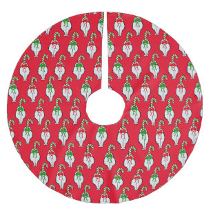 Saia Para Árvore De Natal De Poliéster Natal de Bumbum