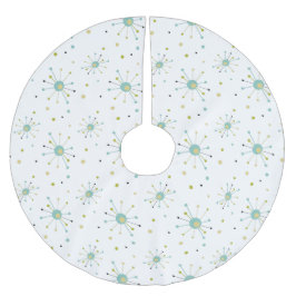 Saia Para Árvore De Natal De Poliéster Natal do MCM de Starburst de Era Atômica