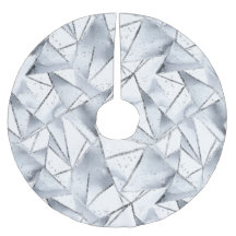 Natal dos Triângulos Brancos Chic Silver