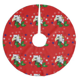Saia Para Árvore De Natal De Poliéster Natal Eagle
