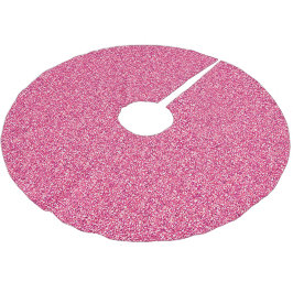 Saia Para Árvore De Natal De Poliéster Natal Glitter Moderno Elegante Girly Chic