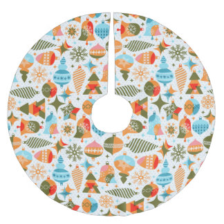 Saia Para Árvore De Natal De Poliéster Natal moderno