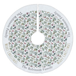 Saia Para Árvore De Natal De Poliéster Natal Personalizado Da Casa Farmada Russa Com Padr