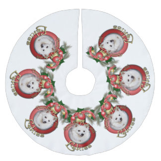 Saia Para Árvore De Natal De Poliéster Natal - plataforma os salões - Eskies