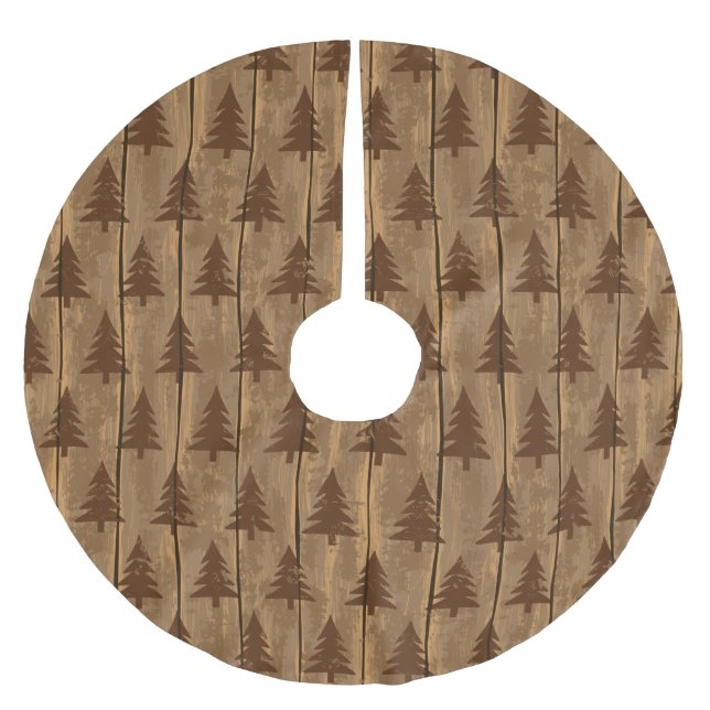 Saia Para Árvore De Natal De Poliéster Natal Russo (Frente)