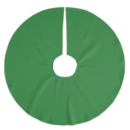 Saia Para Árvore De Natal De Poliéster Natal verde minimalista elegante sólido simples