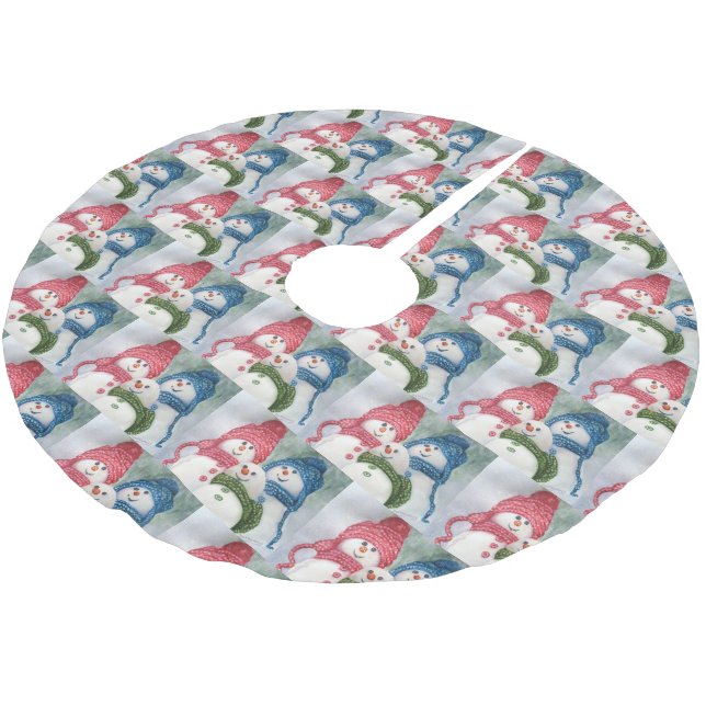 SAIA PARA ÁRVORE DE NATAL DE POLIÉSTER NEVE (Inclinado)