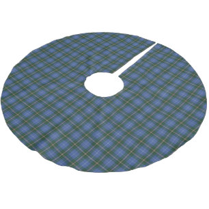 Saia Para Árvore De Natal De Poliéster Nova Escócia Provincial Escocesa Tartan